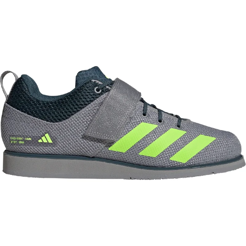 Camping hiking nature gems-adidas Powerlift 5 Mens Weightlifting Shoes - Grey