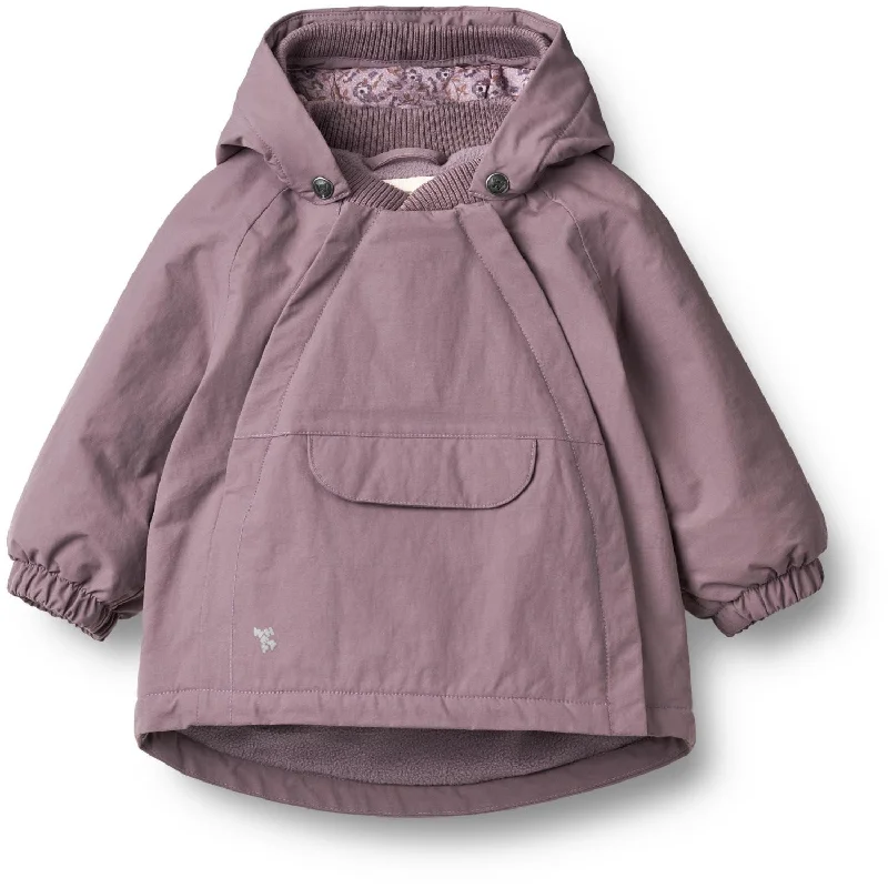 Camping hiking gear shine-Wheat Dry Lilac Jacket Sascha Tech