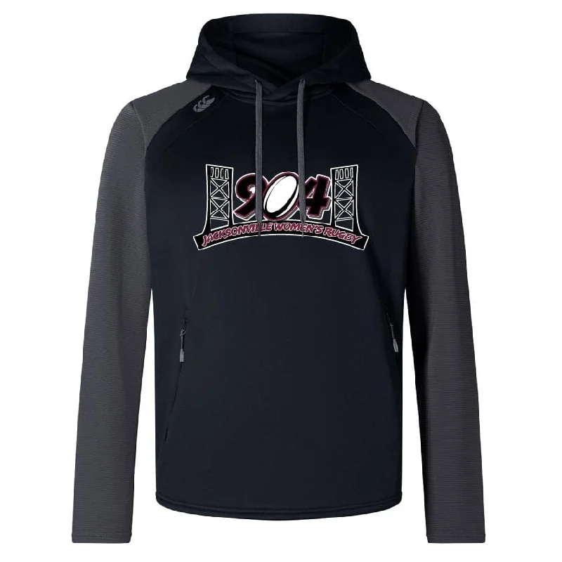 Camping hiking trail pulse-Jacksonville Women's Rugby Elite Training Hoody by Canterbury