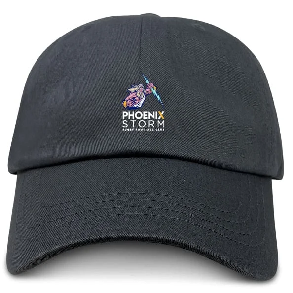 Camping hiking trail grace-Phoenix Storm RFC Adult Low-Profile Cotton Twill Dad Cap