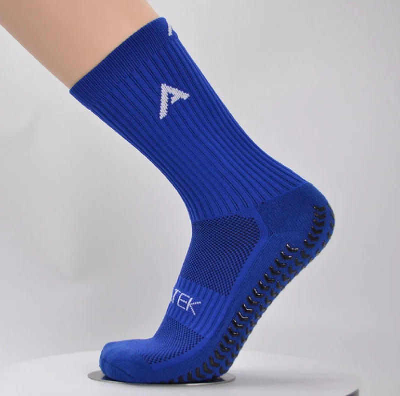 breezy trail socks-ATEK 3.0 Grip - Blue - Adult