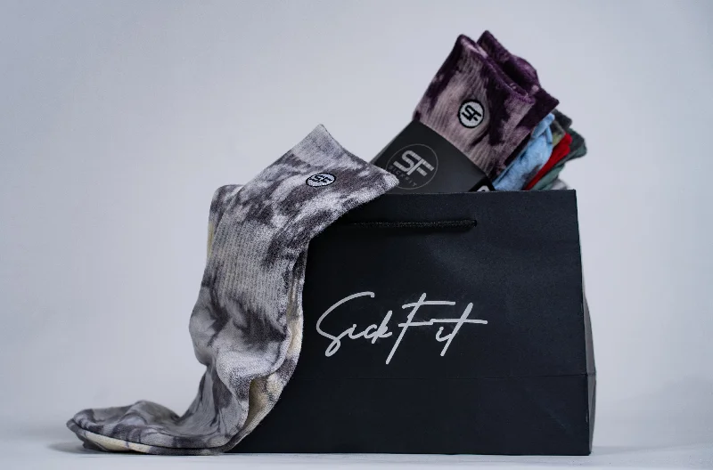 sheer thin socks-SickFit Authentic Tie Dye Socks