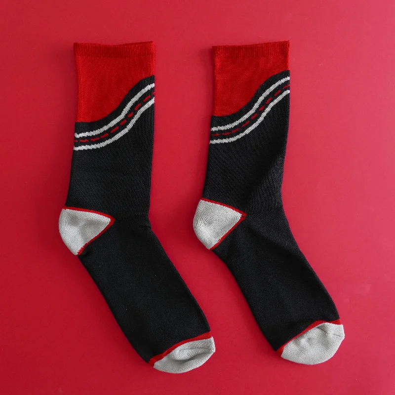 all-purpose socks-4 Bred Socks