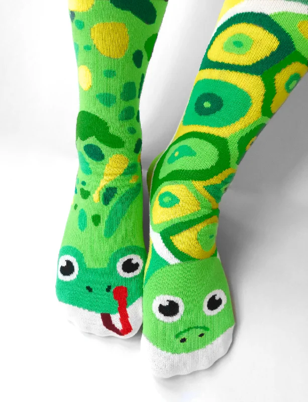 bacteria-proof socks-ADULT FROG & TURTLE SOCKS