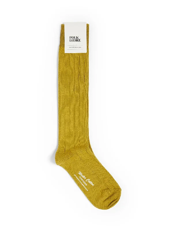 cable-knit socks-Italian Winter Cotton socks