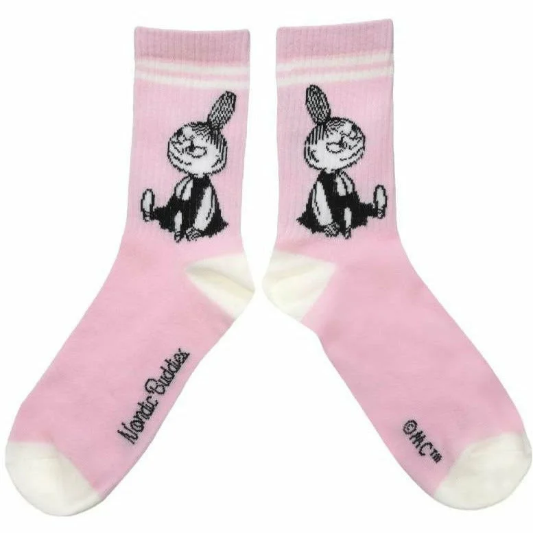 trailblazer socks-Moomin Socks Retro Little My Pink