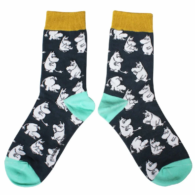 no-sweat socks-Socks Moomin Printed