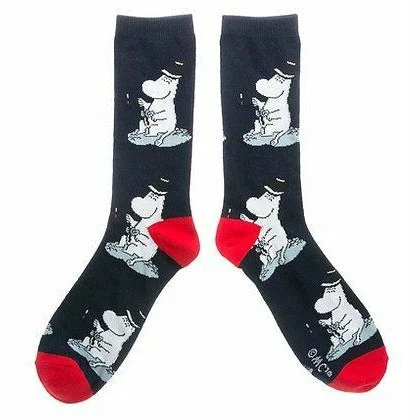 bacteria-proof socks-Moomin Socks Moominpappa Fishing