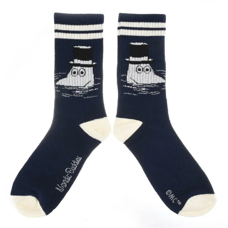 sure-grip socks-Moomin Socks Retro Moominpappa