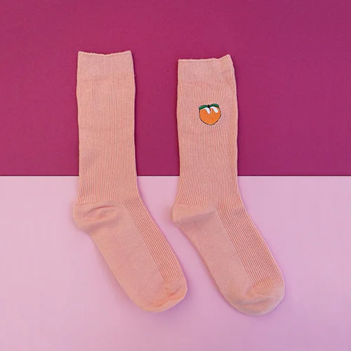 flex-comfort socks-Peach Socks