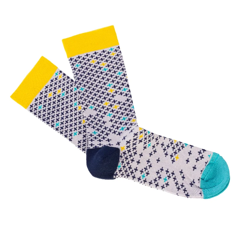 light cushion socks-Socks Crosses