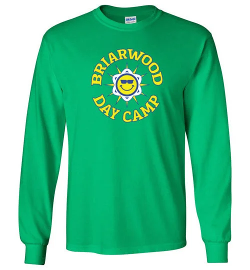 solar-powered camping tent tubes-Briarwood Long Sleeve T-Shirt