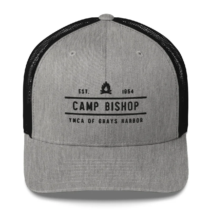 foldable camping gear racks-Camp Bishop Trucker Hat