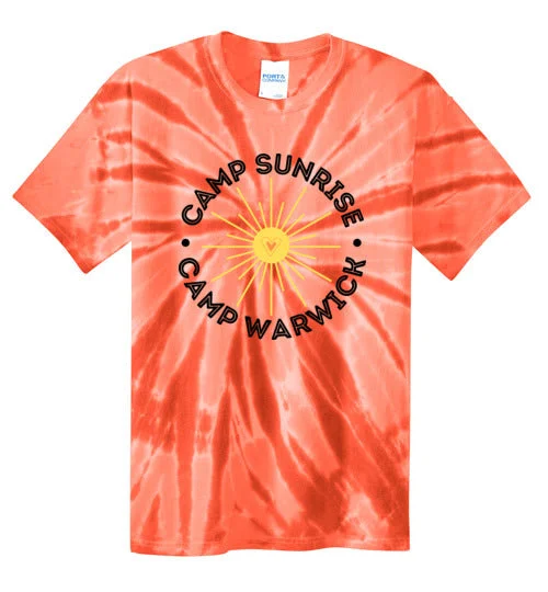 waterproof camping mat racks-Camp Sunrise Tie-Dye T-Shirt