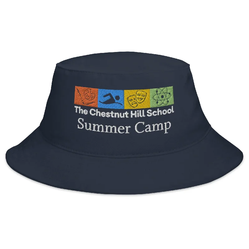 thermal camping ear tubes-Chestnut Hill School Classic Bucket Hat - Modern