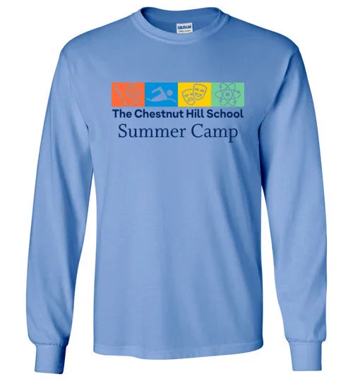 multi-tool camping blade tubes-Chestnut Hill School Long Sleeve T-Shirt