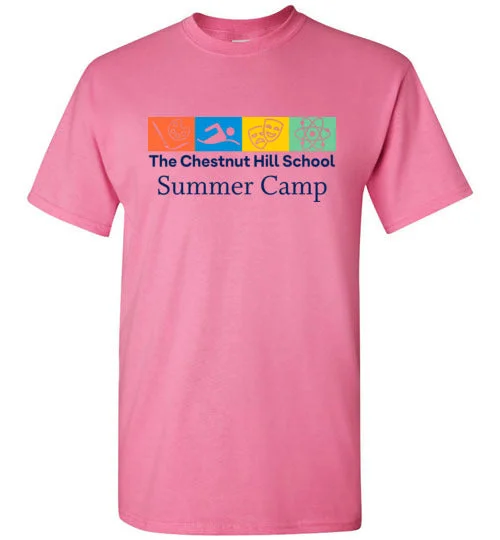 collapsible camping drink tubes-Chestnut Hill School Short Sleeve T-Shirt