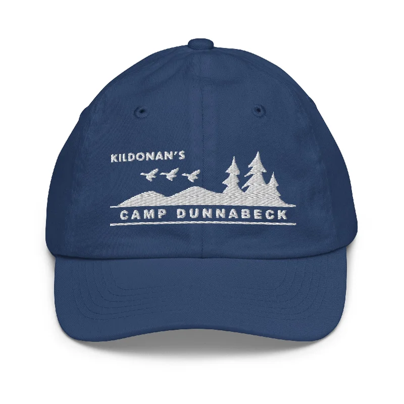 compact camping stove holders-Dunnabeck Youth Baseball Cap