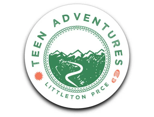 quick-dry camping body racks-Littleton Decal Stickers - Teen Adventures