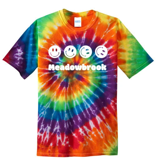 collapsible camping drink totes-Meadowbrook Tie Dye T-Shirt