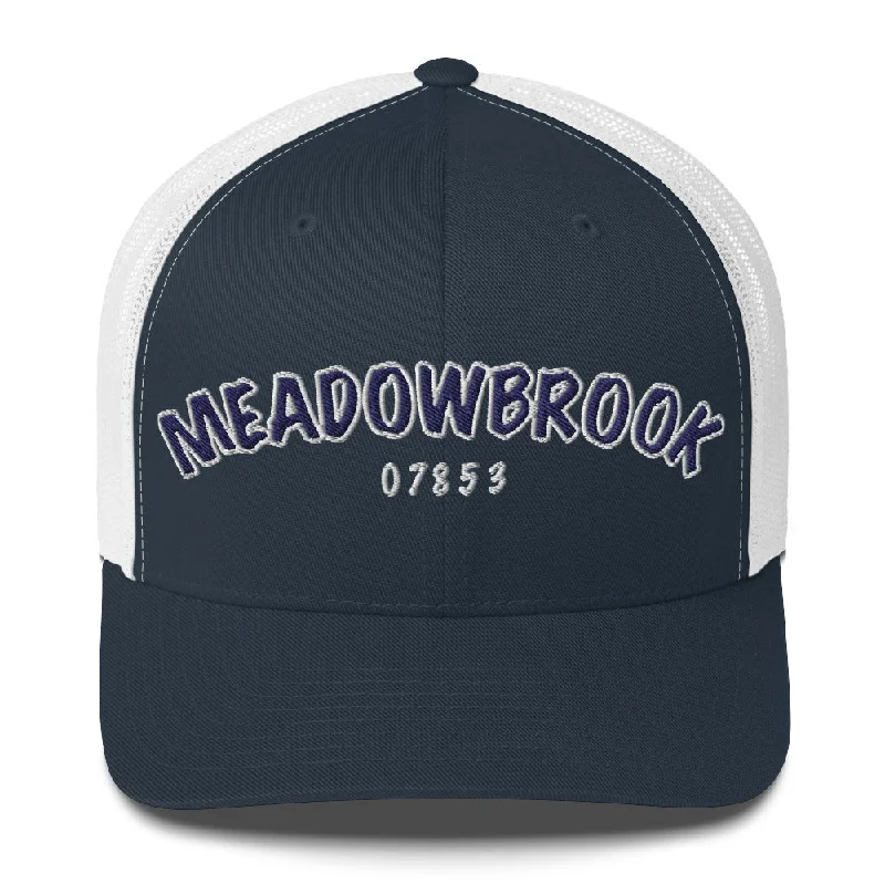 compact camping grill holders-Meadowbrook Trucker Hat