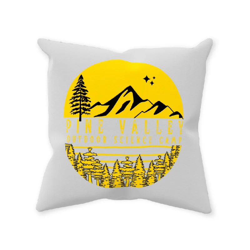 adjustable camping lantern tubes-Pine Valley Autograph/Throw Pillow