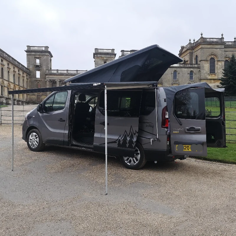 affordable camping hammock covers-Rear Barn / French Door Fitted Windows