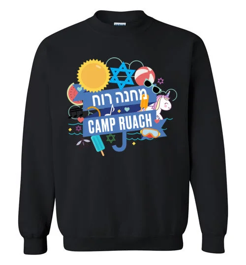 durable camping torch clips-Ruach Crewneck Sweatshirt