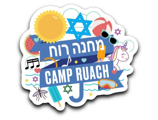 ultralight camping tarp weights-Ruach Decal Sticker