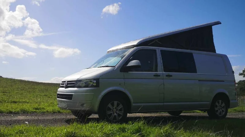 solar-powered camping glow tubes-Stargaze Pop Up Rear Elevating Roof for the 2003 onward Volkswagen Transporter T5 T6