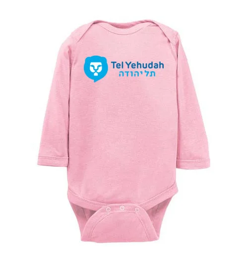 lightweight camping food totes-Tel Yehudah Long Sleeve Infant Bodysuit