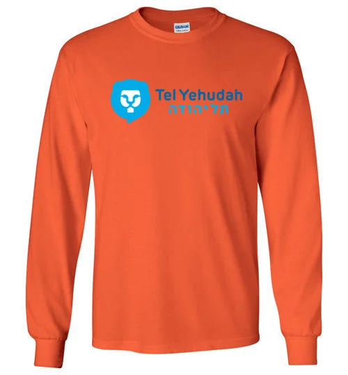 adjustable camping tarp pegs-Tel Yehudah Long Sleeve T-Shirt