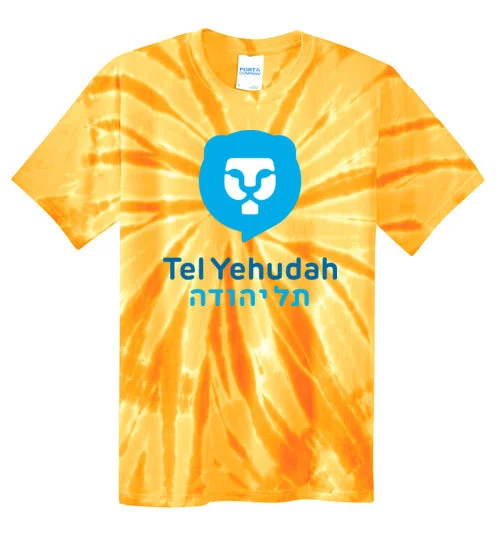 windproof camping pole pegs-Tel Yehudah Tie-Dye T-Shirt