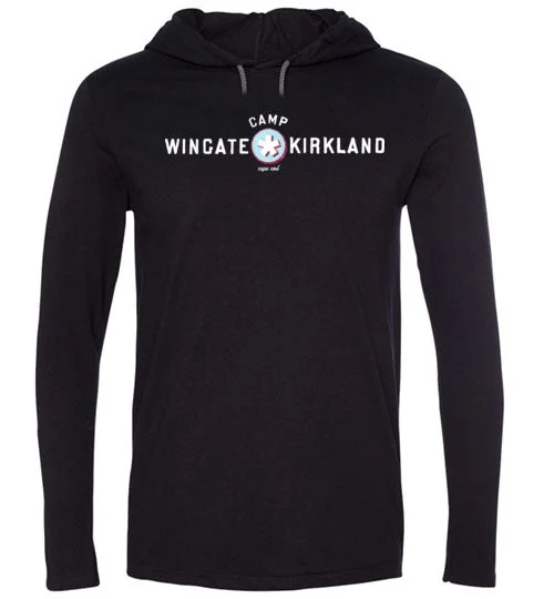 foldable camping sink tubes-Wingate*Kirkland Hooded T-Shirt