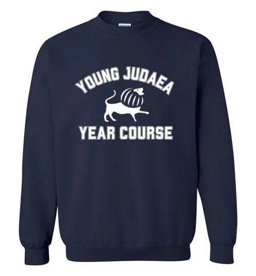 durable camping torch tubes-Young Judaea Israel Crewneck Sweatshirt - Year Course Collegiate