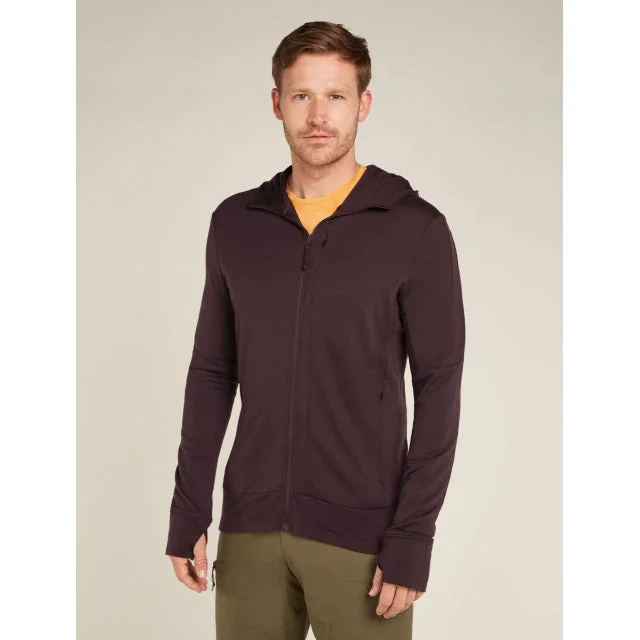 Camping hiking nature rush-Men Merino 260 Quantum LS Zip Hoodie