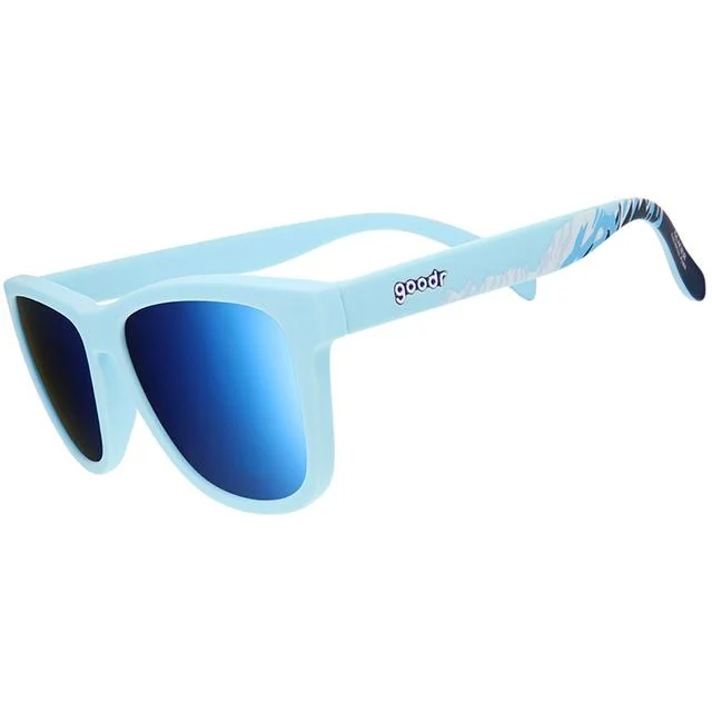 Camping hiking outdoor vibe-Glacier National Park Polarized Sunglasses Blue Polarized