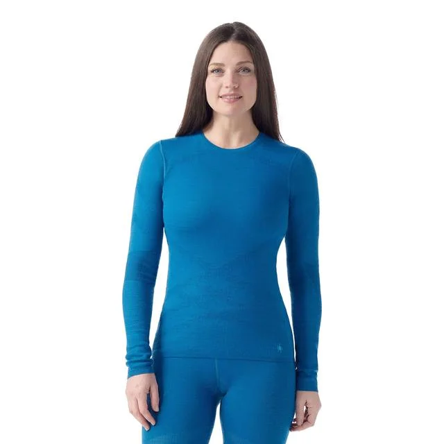 Camping hiking trail burst-Women's Intraknit Thermal Merino Base Layer Crew