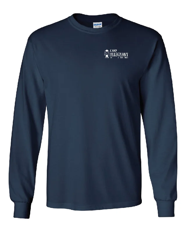 Camping hiking trail spirit-Alleghany Long Sleeve Tee