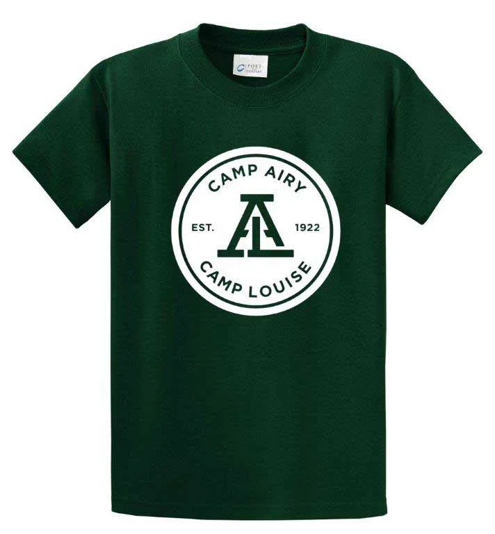 Camping hiking trail blend-Camps Airy & Louise Logo Tee