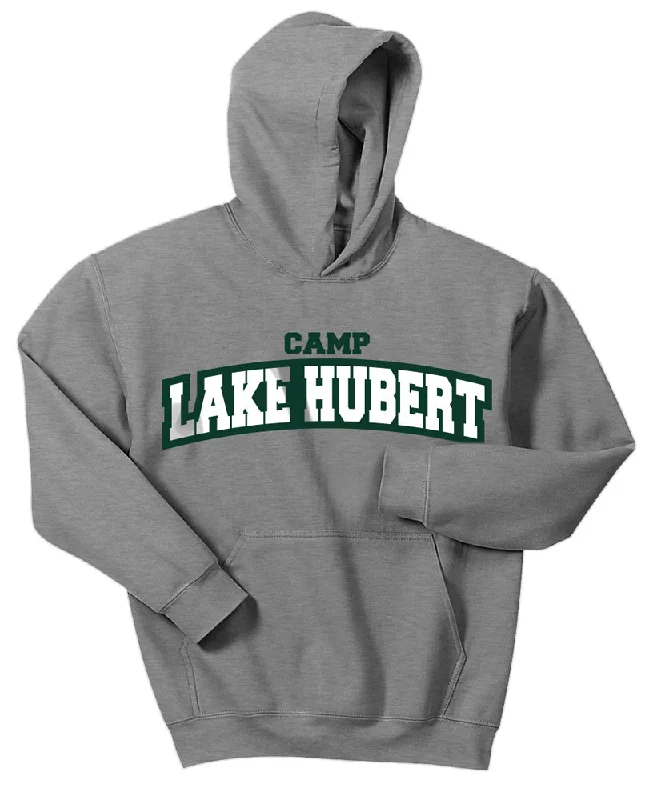 Camping hiking nature rush-Camp Lake Hubert Applique Hoodie