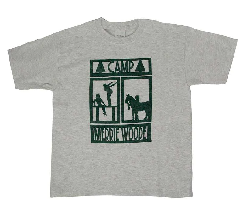 Camping hiking gear thrill-Camp Merrie-Woode T-Shirt