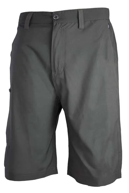 Camping hiking gear lift-Camp Mowglis Gray Dress Shorts - Boys