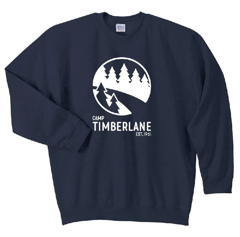 Camping hiking nature surge-Camp Timberlane Logo Crew