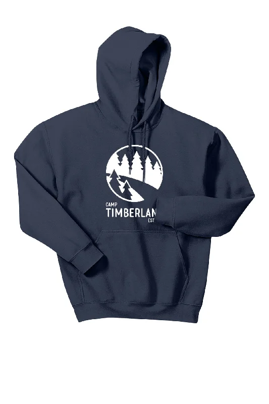 Camping hiking trail river-Timberlane New Logo Hoodie