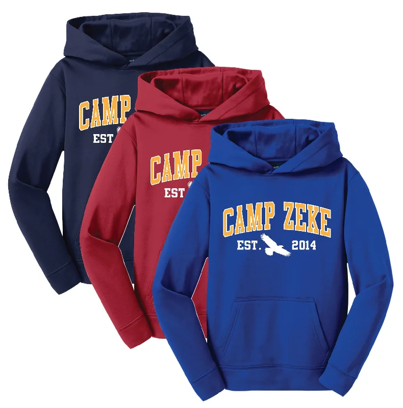 Camping hiking gear thrill-Camp Zeke Performance Hoodie