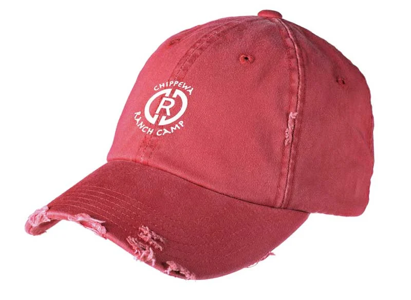 Camping hiking trail wind-Chippewa Ranch Camp Baseball Cap