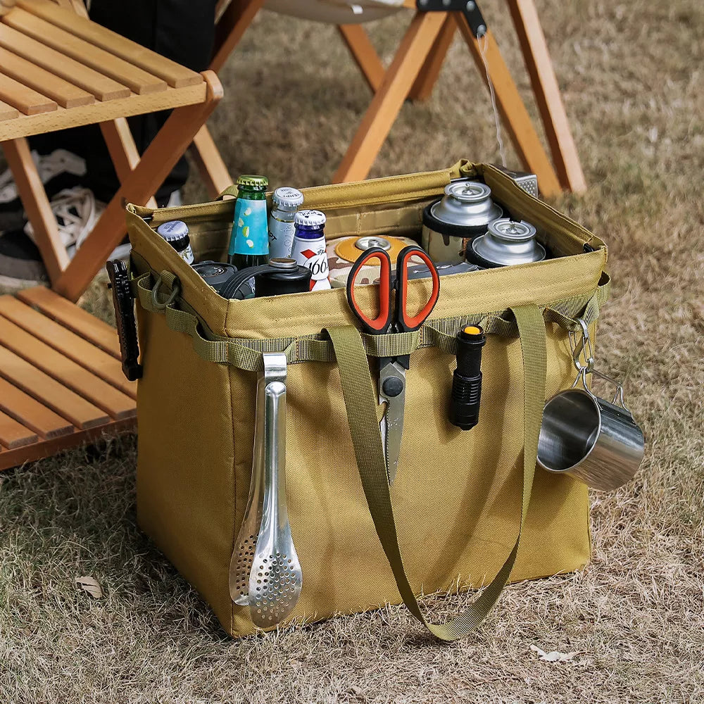 Camping hiking gear zest-Collapsible Camping Hamper by Cranky Croc