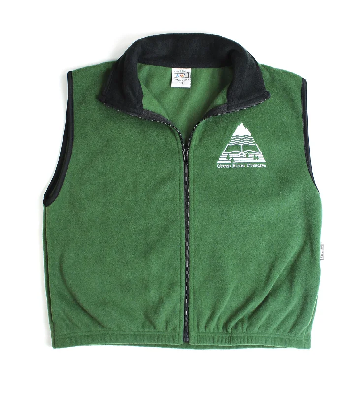 Camping hiking trail sweeps-GRP Embroidered Fleece Vest