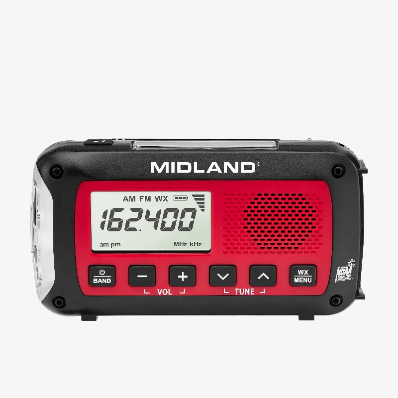 Camping hiking trail kick-ER40 Portable Emergency Weather Alert Crank Radio - ER40